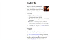 Desktop Screenshot of martijnthe.nl
